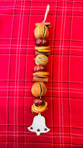 Bell Charm Hanging Dried Fruit Garland