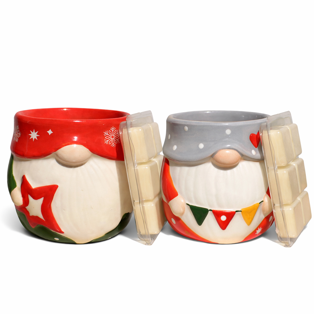 Cinnamon Spice Gnome Wax Melt & Warmer Set