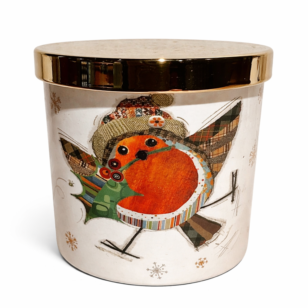 Christmas Robin Boutique Candle