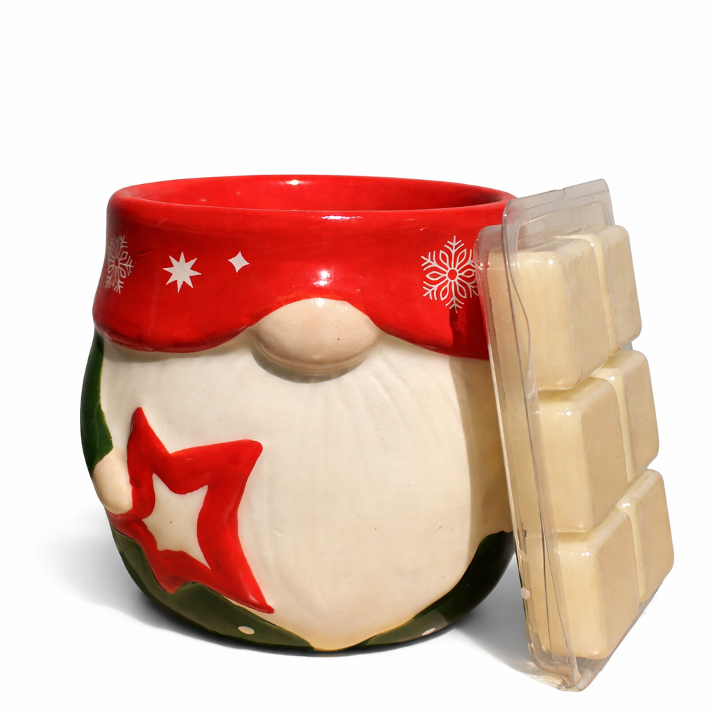 Cinnamon Spice Gnome Wax Melt & Warmer Set