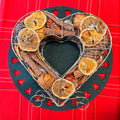 Large Standing Heart Dried Fruit Cage