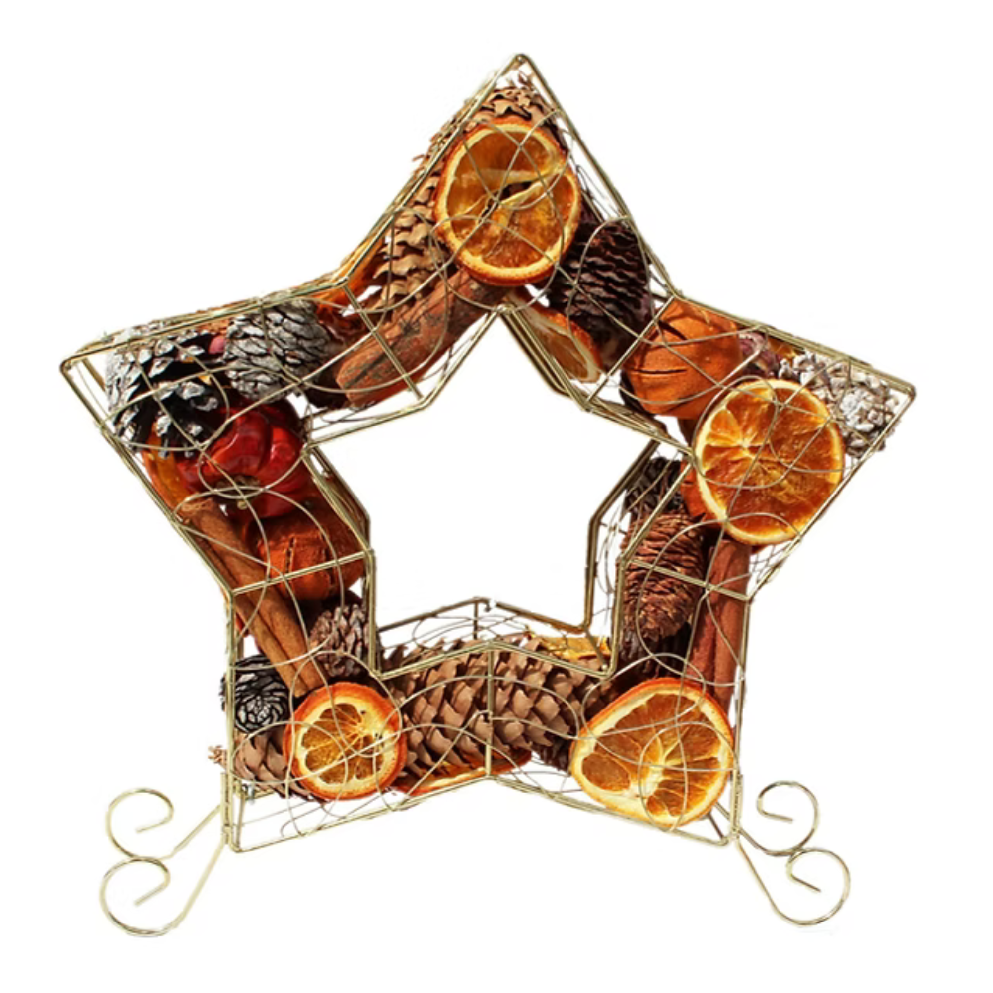 Large Standing Star Dried Fruit Cage