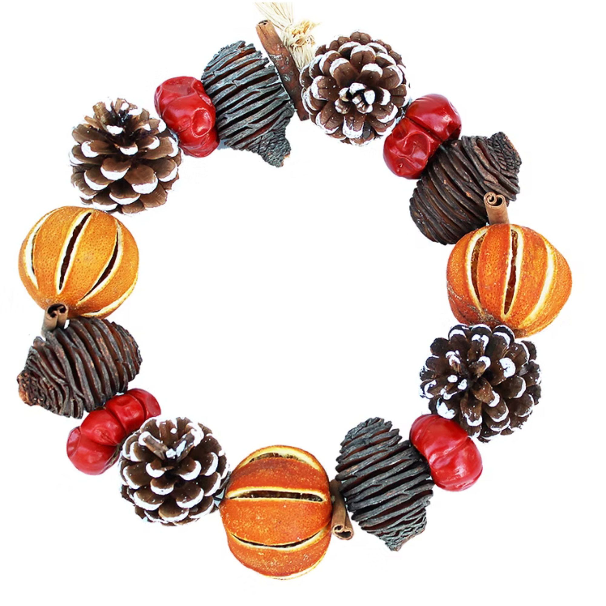 Rustic Citrus & Spice Wreath Ring